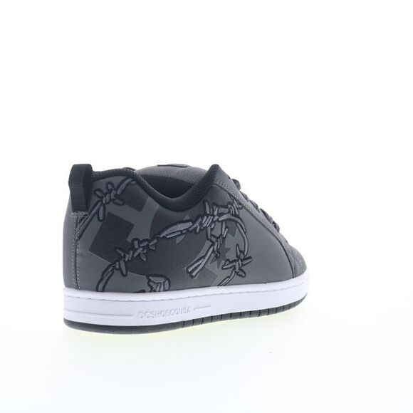 DC Mens Court Graffik SE Gray Shoes (NWT) - Picture 7 of 7